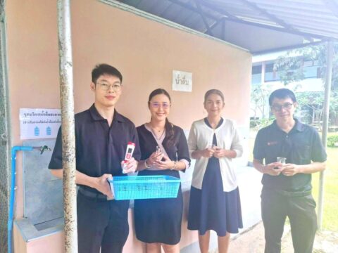 📣การตรวจสอบคุณภาพน้ำดื่มภายในโรงเรียน✨